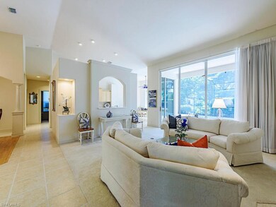 Formal Living Room View to Kitchen