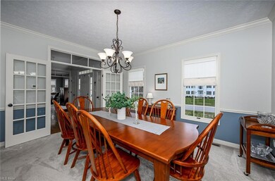 Formal Dining Room with French Doors