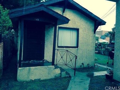 Cute back 2 bedroom house. Address is 149.