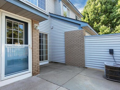 Freshly painted front door and storm door.  Slidin