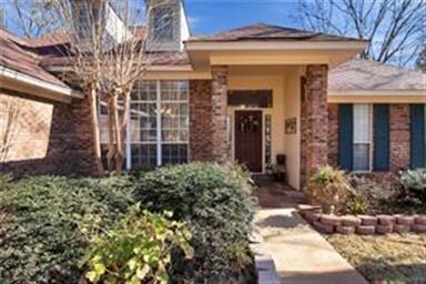 Welcoming front entrance