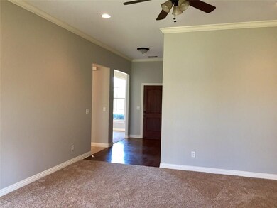 Living room and entry.