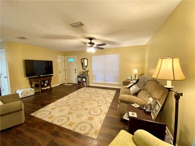 Open Floor plan features Great Room with laminate