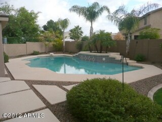 View of Backyard with Lg Pool