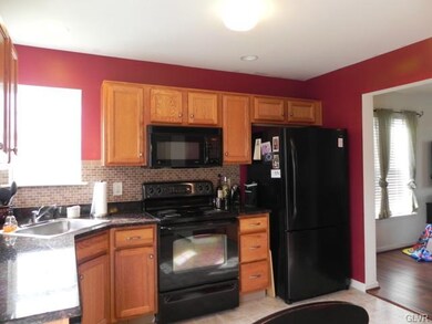 new tile back splash and appliances; all appliance