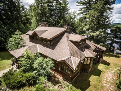 Aerial View of main Residence