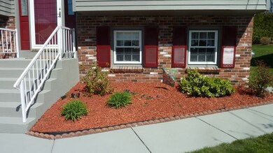 Neatly arranged garden beds..