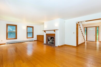 Living Room with Fireplace