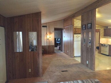 kitchen and living room