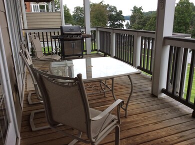 Deck Overlooking the lake
