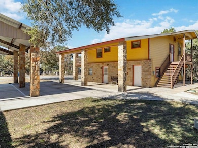 Two entrances into the home.