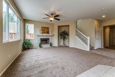 Looking at the Family Room from the eating area in