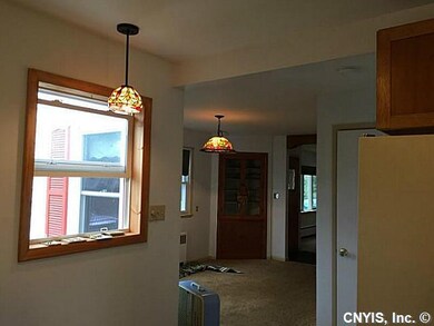 Kitchen Looking into Dining Area