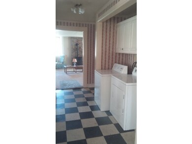 Wood Stove in Kitchen