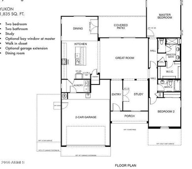 1835 floor plan
