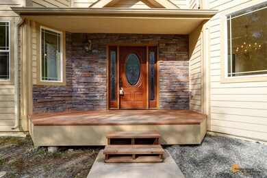 Covered front entry