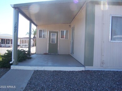 Side patio on North side