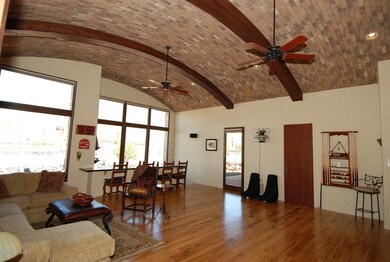 FAMILYROOM,  SUNKEN BAR & BARREL CEILING
