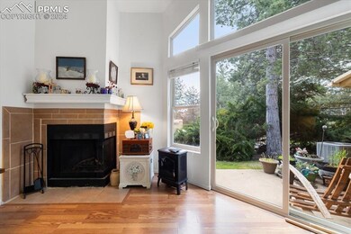 Living Room Facing Custom Windows & Fireplace