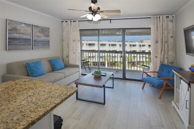 This cute little condo says relax, you're at the b