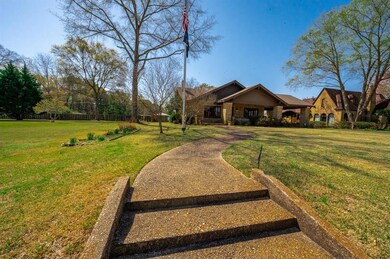 Walk way leading to front door