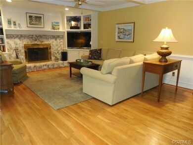 Iniviting Family Room (with wood-burning fireplace