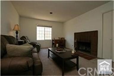 Another view of bonus room/4th Bedroom with firepl