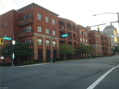 Front facing Friendly Avenue.