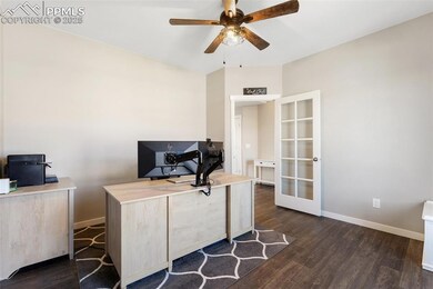 Main Level Office with French Door