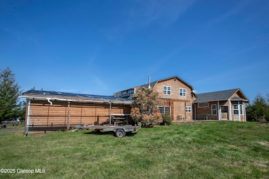 Back View with Garage