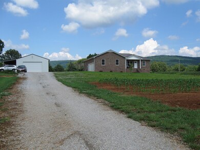This is the view as you enter the property!