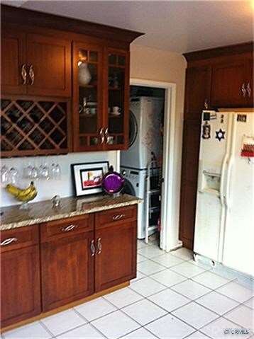 WOOD CABINETS WITH WINE STOARGE RACK