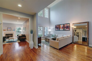 Hardwood flooring throughout