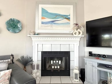 Woodburning Fireplace!