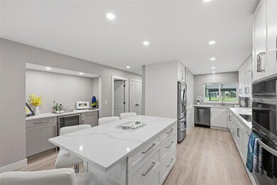 New Center Island Kitchen with Custom Cabinetry