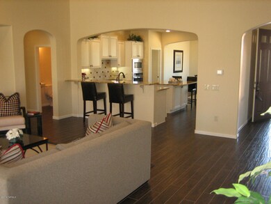 Great room - kitchen