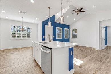 Large kitchen island