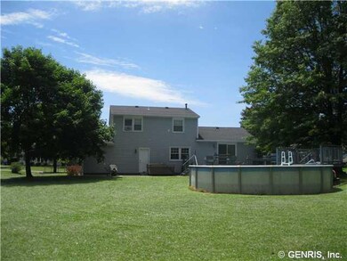 Exterior Back Huge back yard with 2 tier deck, pat
