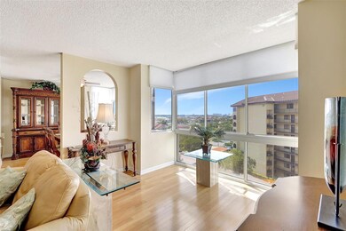 The view from the living area