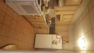 Kitchen - with light fixture turned on