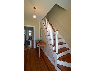 Entry. Charming front foyer, original details