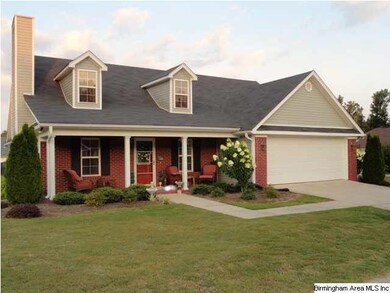 Left front view of home shows that the home has be