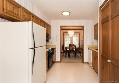 Lots of room in this bright, galley kitchen.