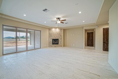 Great Room has Panoramic Patio Doors