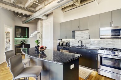 The recent renovation included upscale stainless s