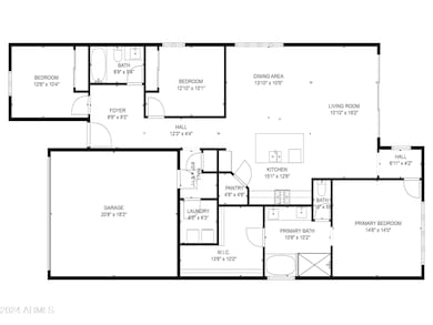 FLOOR PLAN - 19456 W Solano Dr.