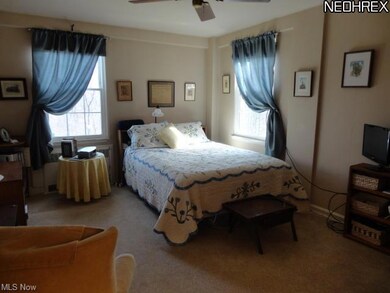 Master Bedroom with northern and eastern exposures
