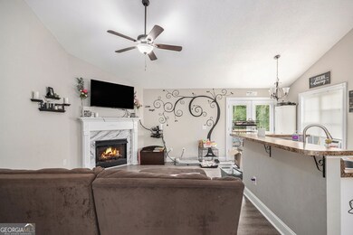 Enjoy seamless living in this open-concept main le