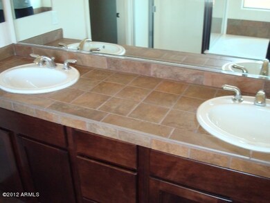 Double sinks master bath