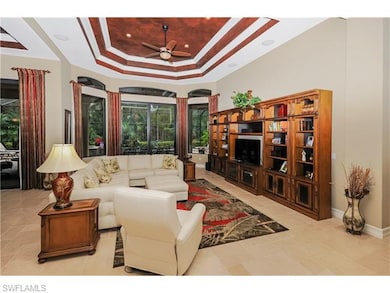 Travertine Floors in Great Room